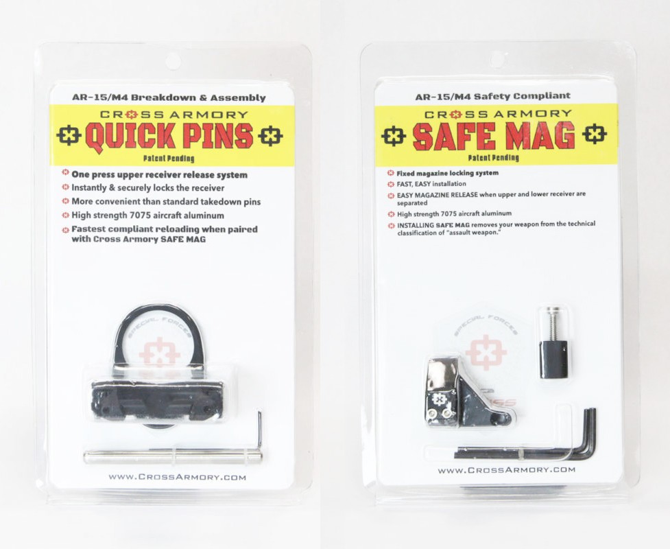 CROSS ARMORY SAFE MAG AND QUICK PINS COMBO AR-15 - CRSMQP