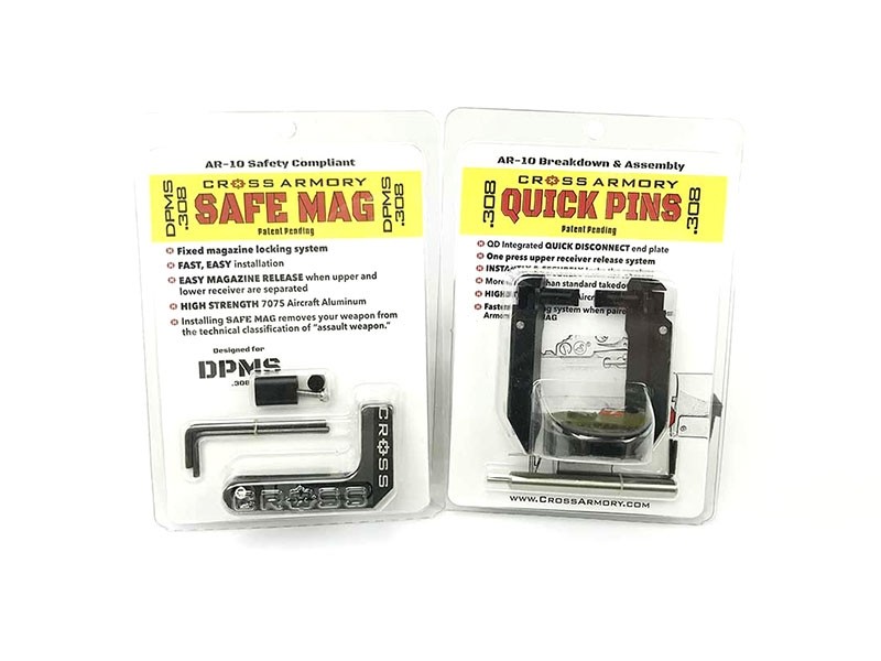 CROSS ARMORY SAFE MAG AND QUICK PINS COMBO FOR .308/AR-10 - CRSMQP308