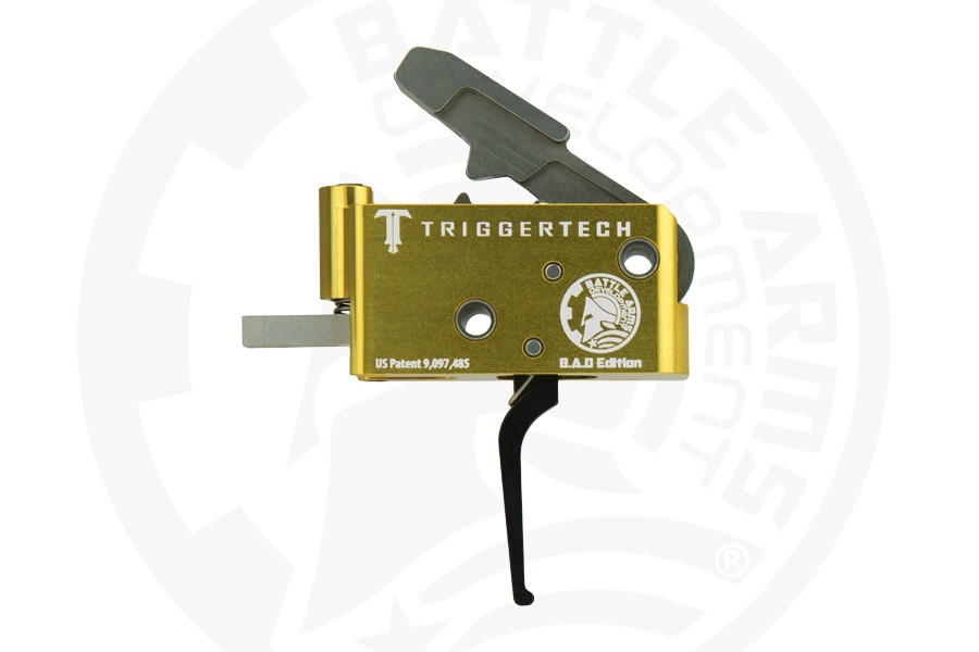 BATTLE ARMS DEVELOPMENT BAD-TT-15-S ADJUSTABLE FRICTIONLESS TRIGGER - STRAIGHT
