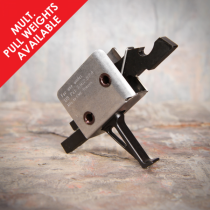 CMC AR15 / AR10 SINGLE 1 STAGE TRIGGER - FLAT BOW
