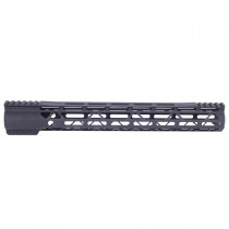 GUNTEC 15″ AIR-LOK SERIES M-LOK FREE FLOAT HANDGUARD GEN 2 BLACK ANODIZED