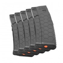 HEXMAG AR-15 MAGAZINE SERIES 2 - 5.56x45MM NATO - 10 ROUND - POLYMER - GRAY - 5 PACK