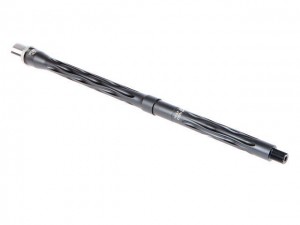 FAXON FIREARMS 16" FLAME FLUTED BARREL, 7.62X39 RUSSIAN MID-LENGTH 416-R STAINLESS QPQ BLACK NITRIDE