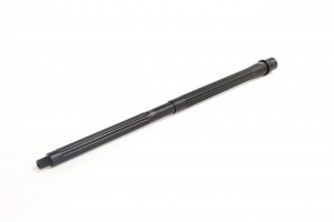 FAXON FIREARMS 18" HEAVY FLUTED BARREL, 5.56 NATO MID-LENGTH 416-R STAINLESS QPQ BLACK NITRIDE