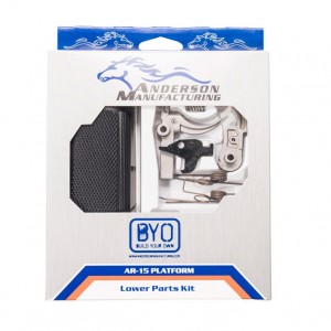 ANDERSON AR-15 LPK LOWER PARTS KIT - STAINLESS STEEL TRIGGER & HAMMER