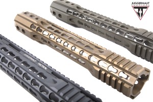 JUGGERNAUT TACTICAL AR-15 FREE FLOAT KEYMOD HAND GUARD