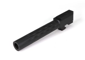 FAXON FLAME FLUTED BARREL, NON-THREADED, NITRIDE, MATCH SERIES FOR G17